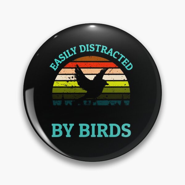 Item preview, Easily distracted by birds designed and sold by shopNicMochi.