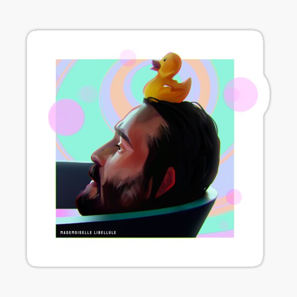 Item preview, Matrix / Rubber Duck On Head designed and sold by MlleLibellule.