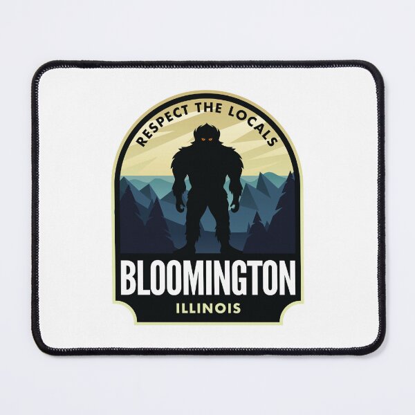 Item preview, Bloomington Illinois Bigfoot Sasquatch designed and sold by HalpinDesign.