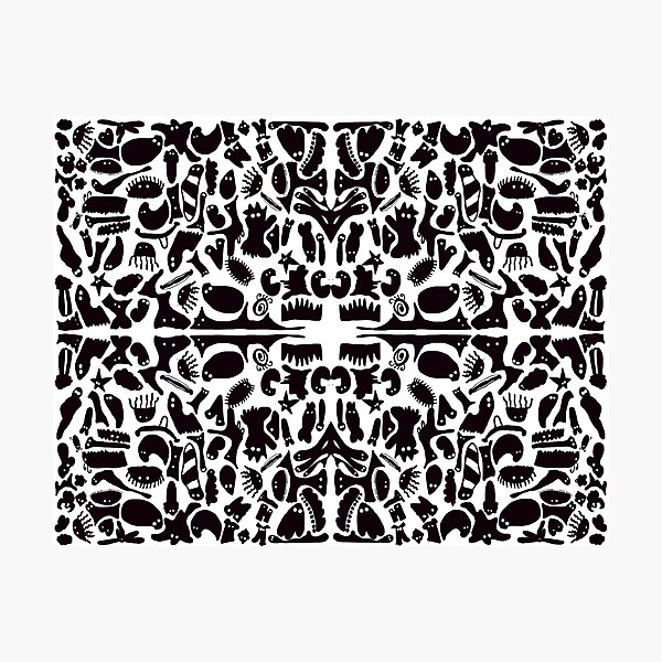 Item preview, Art Work Monotone Design  designed and sold by Nureeda.