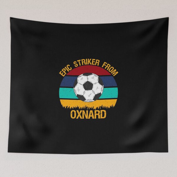 Item preview, Epic Striker From Oxnard Vintage Soccer Sticker designed and sold by samirdari7.
