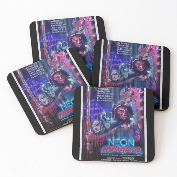 Item preview, Neon Maniacs - Design 2 Poster designed and sold by looimvkirk7z.