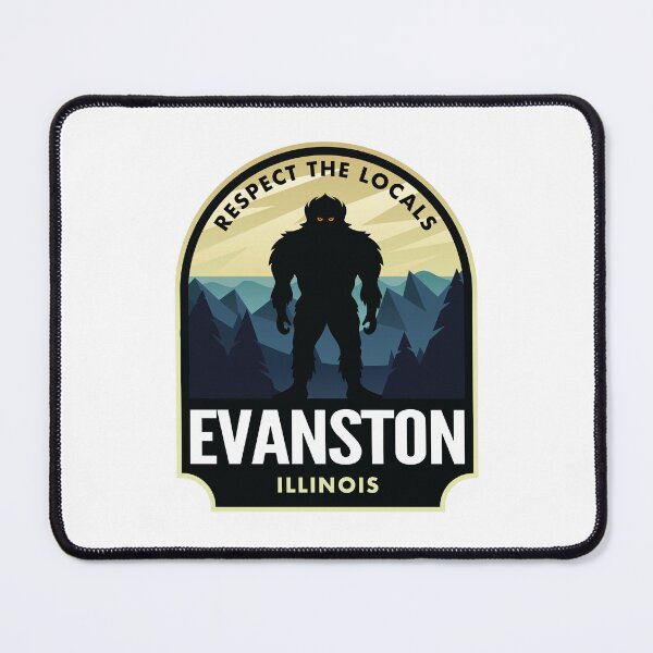 Item preview, Evanston Illinois Bigfoot Sasquatch designed and sold by HalpinDesign.