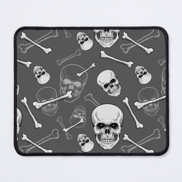Item preview, Head Skull Pattern Essential T-shirts  Accessories (BW) designed and sold by bailong1668.