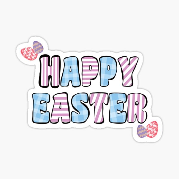 Item preview, Happy Easter Colorful Sign designed and sold by AndrejaK88.