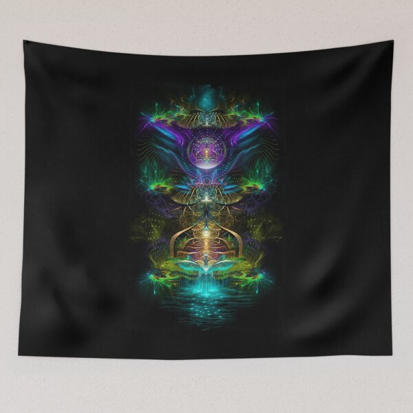 Item preview, Neon1 Visionary fractal art Classic . designed and sold by looimvkirk7z.