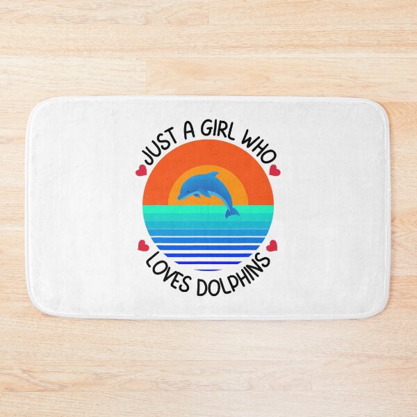 Item preview, Just A Girl Who Loves Dolphins - Dolphins Lover designed and sold by caintati.