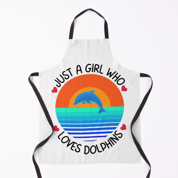 Item preview, Just A Girl Who Loves Dolphins - Dolphins Lover designed and sold by caintati.