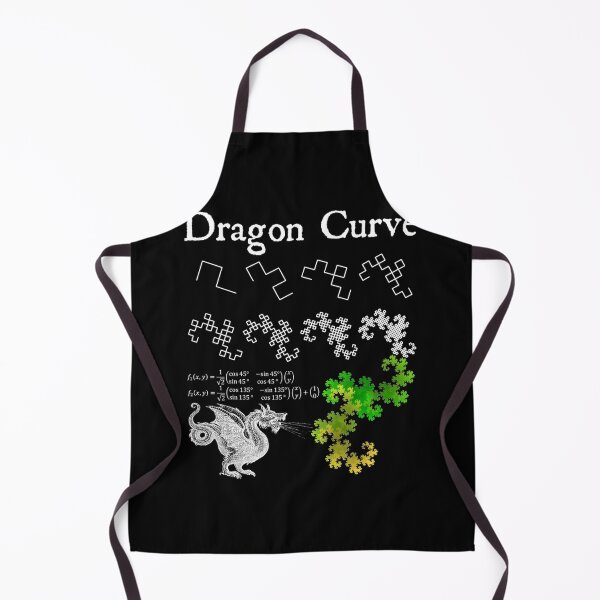 Item preview, Nerdy Dragon Curve Fractal Chaos Physique Professeur de Mathématiques Geek de Mathématiques . designed and sold by looimvkirk7z.