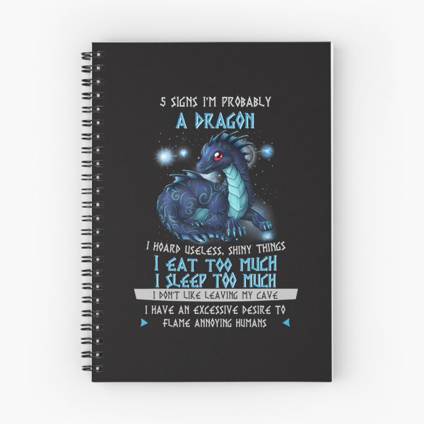 Item preview, 5 Signs I&39;m Probably A Dragon T-Shirt designed and sold by OttoLindholm.