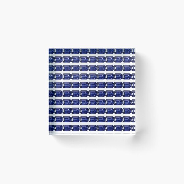 Artikelvorschau, Rechteckiger tiefblauer Saphir – Einzigartiges Musterdesign entworfen und verkauft von DigitalGemArt.