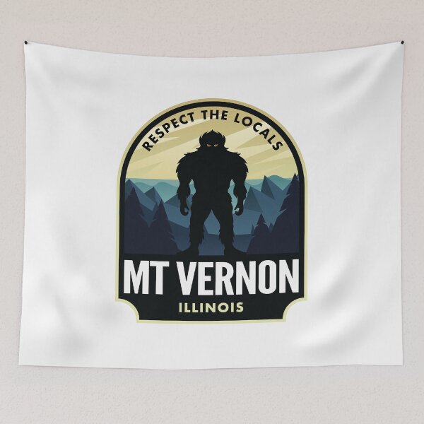 Item preview, Mt Vernon Illinois Bigfoot Sasquatch designed and sold by HalpinDesign.