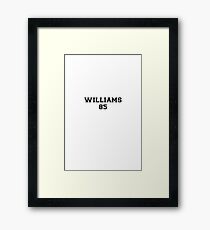 sasha williams Framed Print