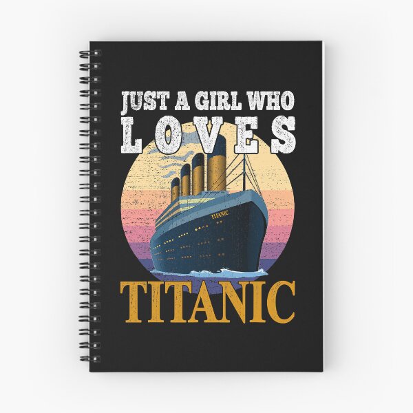 Aperçu de l'œuvre Juste une fille qui aime le Titanic - Ship Boat Titanic Girls créée et vendue par caintati.