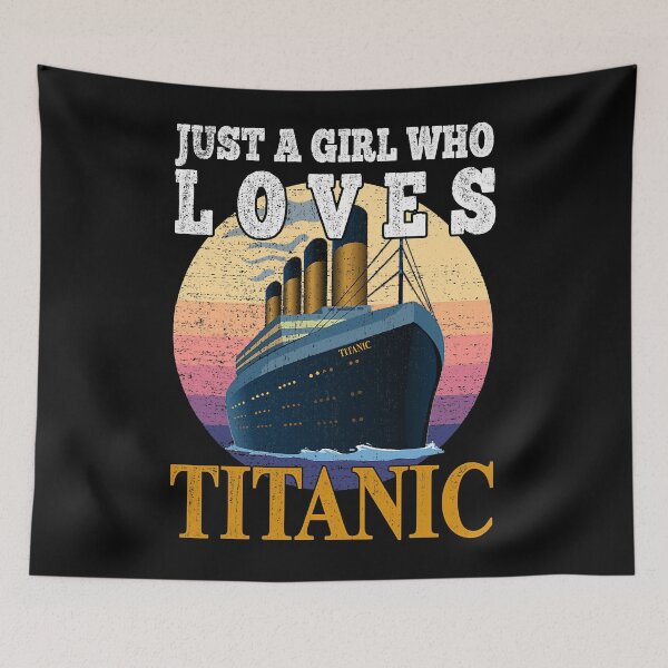 Artikelvorschau, Just A Girl Who Loves Titanic - Schiffsboot Titanic Girls entworfen und verkauft von caintati.