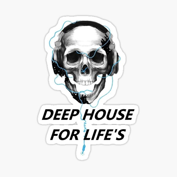 Item preview, DEEPHOUSE MUSIC designed and sold by KYUBE.