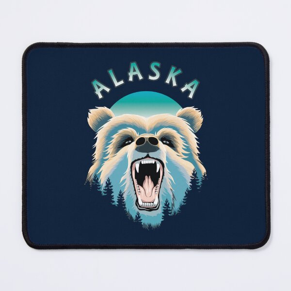 Item preview, Grizzly Bear Face - Alaska Wildlife designed and sold by TMBTM.