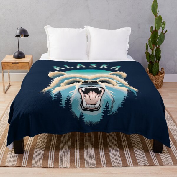 Item preview, Grizzly Bear Face - Alaska Wildlife designed and sold by TMBTM.