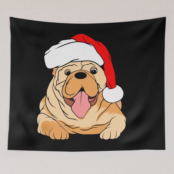 Item preview, funny dog, christmas dog gift idea designed and sold by lapolonaise.