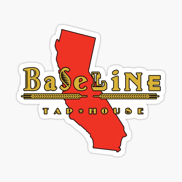 Item preview, Baseline Tap House California designed and sold by FandomTrading.