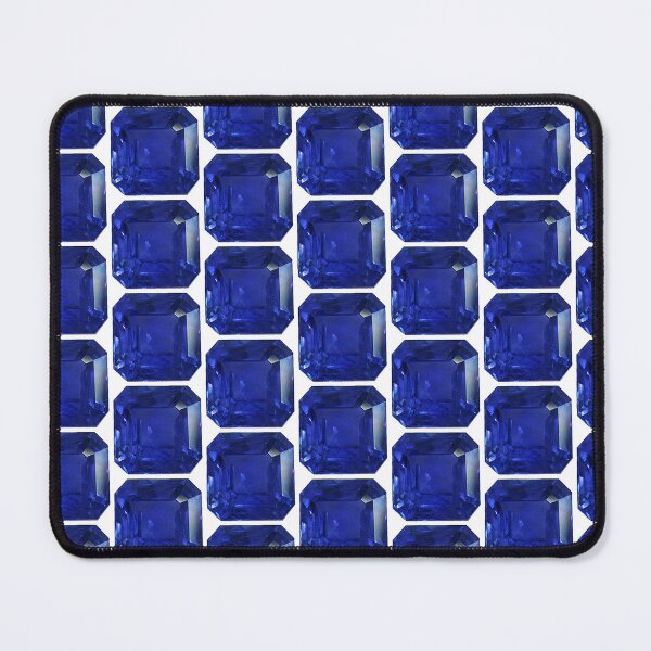 Item preview, Rectangular Sapphire Blue designed and sold by DigitalGemArt.