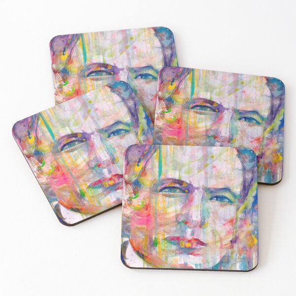 Item preview, RUBEN DARIO watercolor portrait designed and sold by lautir.