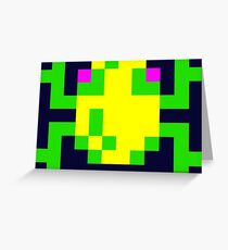Frogger Greeting Card