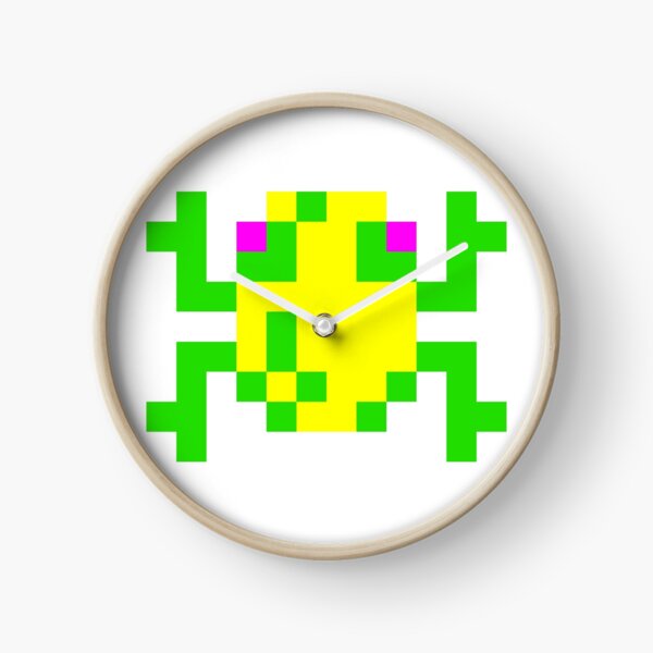 Frogger Wall Clock - choice of colours