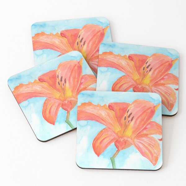 Item preview, Orange lily designed and sold by myikigai.