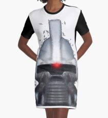 Cylon Graphic T-Shirt Dress