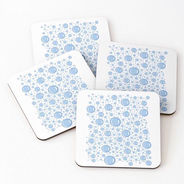 Item preview, Droplets - Light Blue designed and sold by grumpyteds.