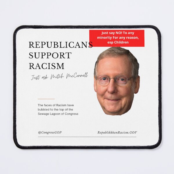 Item preview, Republicans who support racism designed and sold by NakedspoonMedia.