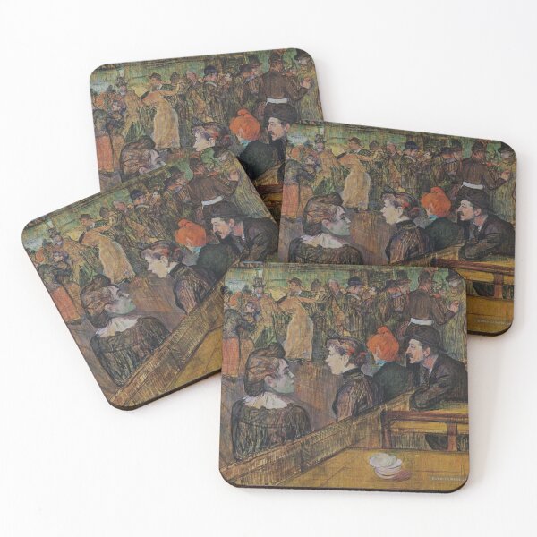Item preview, Moulin de la Galette - Henri de Toulouse-Lautrec - Vintage Art designed and sold by RickE.