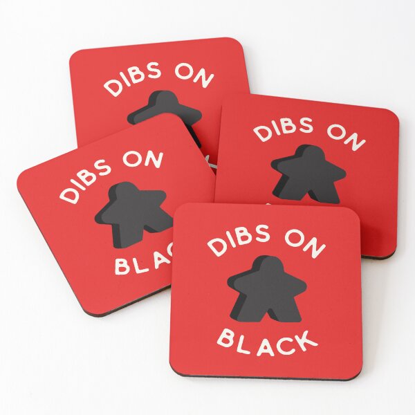 Item preview, I Call Dibs on the Black Meeple 'Coz I Always Play Black! designed and sold by teeworthy.