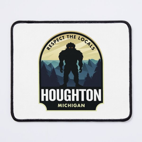 Artikelvorschau, Houghton Michigan Bigfoot Sasquatch entworfen und verkauft von HalpinDesign.