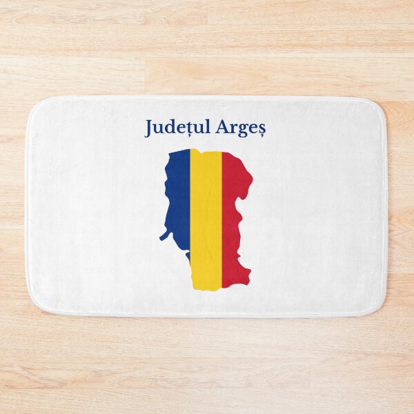 Item preview, Arges County Map Design, Romania. designed and sold by marosharaf.