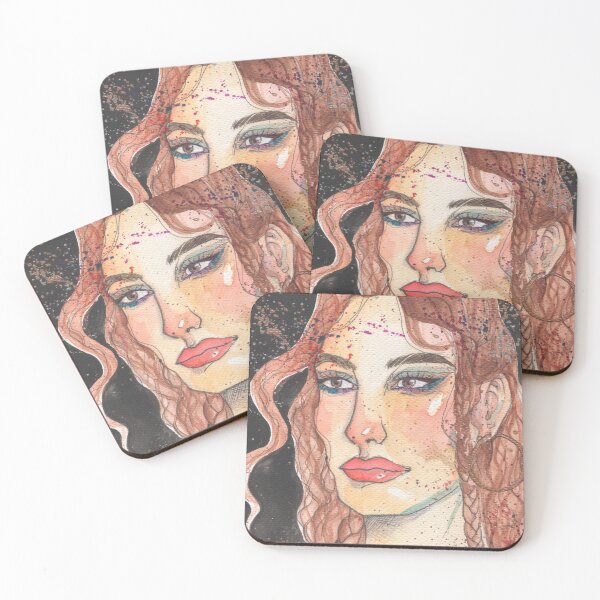Item preview, Woman portrait designed and sold by myikigai.