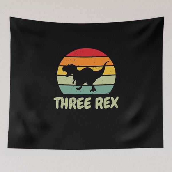 Item preview, Three Rex 3rd Birthday designed and sold by TheMattDesigns.