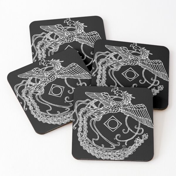 Item preview, Shenmue ~ (Phoenix Blanc sur Noir) . essentiel designed and sold by galeznwikins.