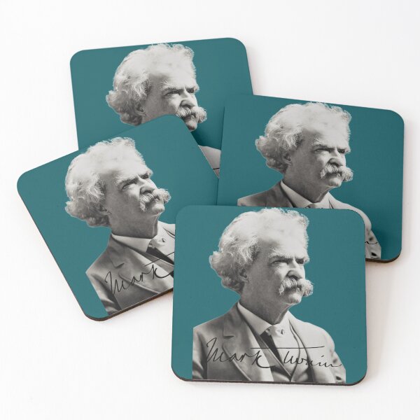 Item preview, Mark Twain, 1907 Portrait with Signature   designed and sold by Gordon-Store.