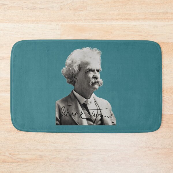 Item preview, Mark Twain, 1907 Portrait with Signature   designed and sold by Gordon-Store.