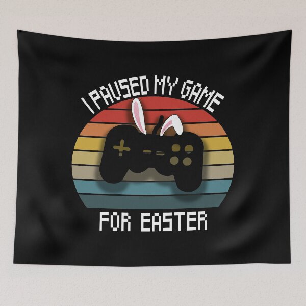 Item preview, I Paused My Game For Easter | Easter Gamer Bunny Eggs designed and sold by Anoirshop ⭐⭐⭐⭐⭐.