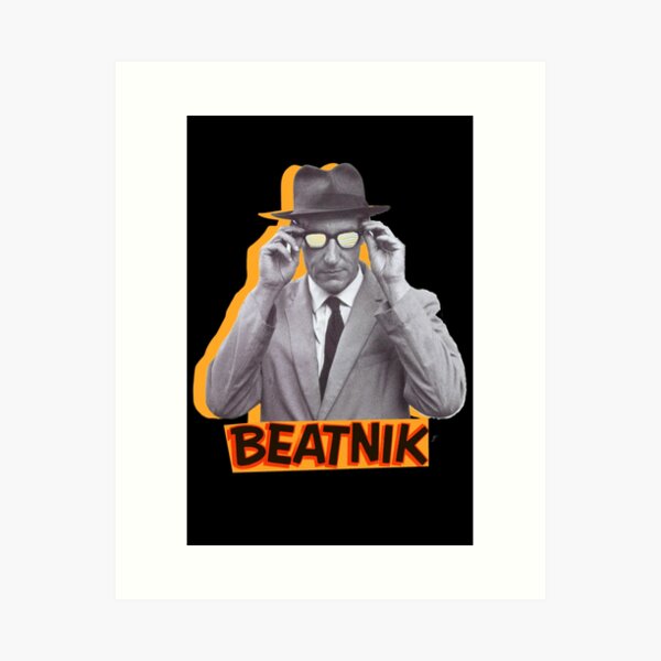 Item preview, Beatnik William S. Burroughs, Willow Days, Beatnik generation art designed and sold by avit1.