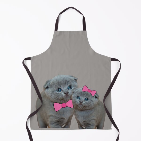 Item preview, Illustrate Pink Bow, Gift for Cute Cat Lovers and British Shorthair Cat designed and sold by DiensDesign.