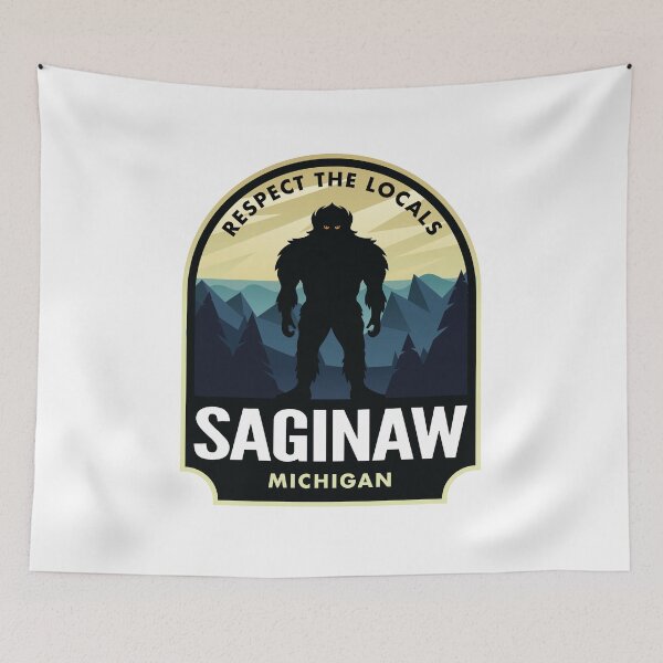 Item preview, Saginaw Michigan Bigfoot Sasquatch designed and sold by HalpinDesign.