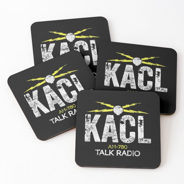 Item preview, KACL AM-780 Talk Radio Gift Fan designed and sold by HallurUnnars.