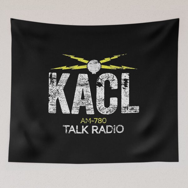 Item preview, KACL AM-780 Talk Radio Gift Fan designed and sold by HallurUnnars.