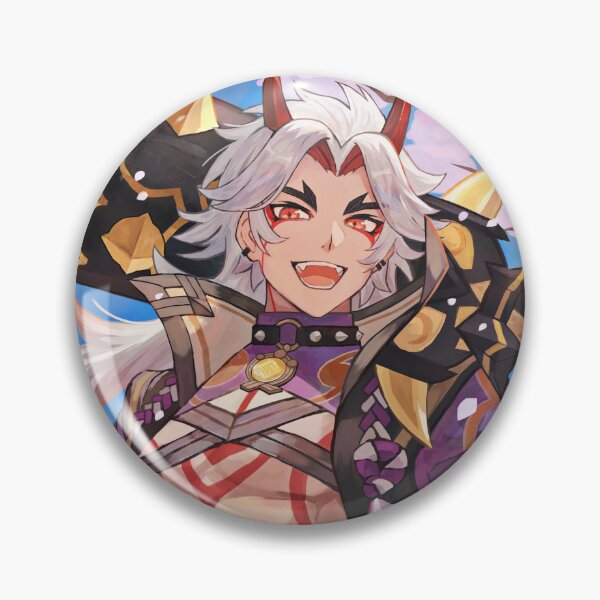 Item preview, Arataki Itto Genshin Impact Geo Character designed and sold by genshinwaifus.