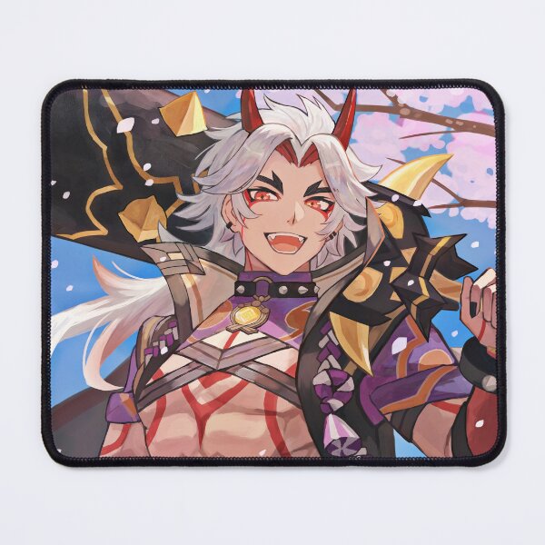 Item preview, Arataki Itto Genshin Impact Geo Character designed and sold by genshinwaifus.