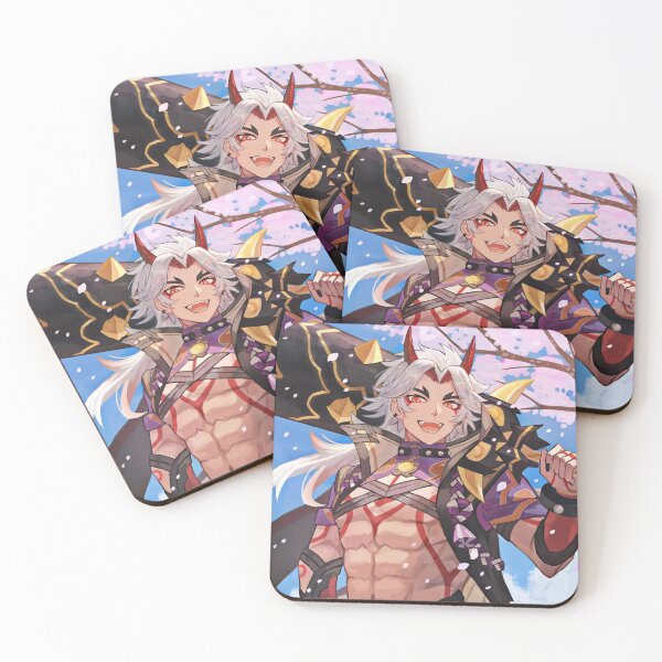 Item preview, Arataki Itto Genshin Impact Geo Character designed and sold by genshinwaifus.